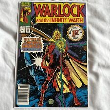 WARLOCK AND THE INFINITY WATCH 1  VF-NM HI GRADE Both Copies Are Rare Newsstand picture