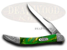 Case xx Knives Toothpick Cat's Eye Corelon Engraved Bolster Stainless 910096CE/E picture