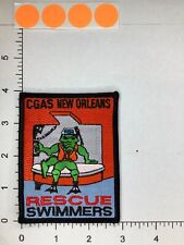 U.S.C.G. AIR STATION NEW ORLEANS RESCUE SWIMMER JACKET PATCH picture