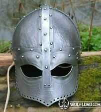 Viking Norman Armour 18GA Steel Medieval Knight Helmet picture