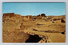Farmington NM-New Mexico, Ruins of Chaco Canyon Natl Monument, Vintage Postcard picture