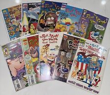The Ren And Stimpy Show Marvel Comic Lot Of 10 books  picture