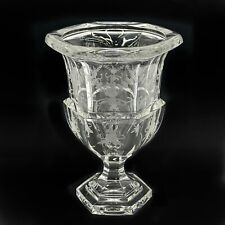 Tiffany & Co Biedermeier Etched Glass Vase picture