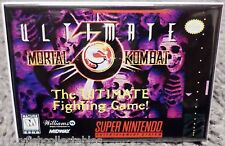 Ultimate Mortal Kombat SNES Game Box 2