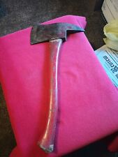 Vintage Warren Fire Axe Head With Handle Still Has Original Paint Barn Find 🔥 picture