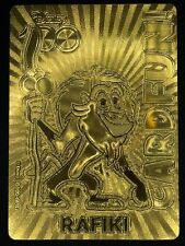 Rafiki 2023 Card Fun Disney 100 Years Art Golden 062/100 GOLD Limited picture