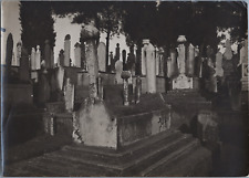 Constantinople, Turkish Cemetery, Vintage Print, approx. 1919 Vintage Print  picture