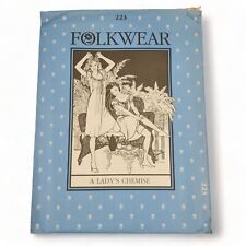 Folkwear Sewing Pattern 223 A Lady's Chemise 1982 New Uncut picture