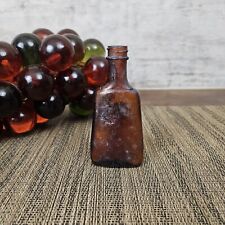 Schilling McCormick Extract Vintage Amber Glass Bottle Found Object NV Mining picture