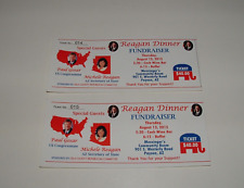 Reagan Dinner 2015 AZ Used Ticket Stub (2), Paul Gosar /Michele Reagan, preowned picture