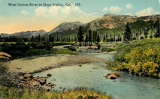 Vintage Postcard; West Carson River Hope Valley Alpine County CA 173 Ed. Hess picture