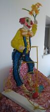 Vintage paper mache clown folk art from mexico picture