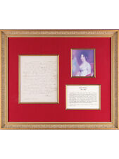 Dolley Madison 1833 Autograph Letter Signed - To Her Nephew - Nicely Framed picture
