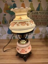 Vintage Gone With The Wind 1978 3 Way Hurricane Lamp 19.5