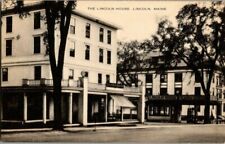 1930'S. THE LINCOLN HOUSE. LINCOLN, MAINE POSTCARD r8 picture
