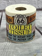 vtg route 66 novelty toilet tissue picture