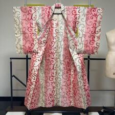 Japanese Meisen Single Clothes Antique Chintz Pattern picture