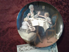 NORMAN ROCKWELL COLLECTOR'S PLATE 9TH in Series 