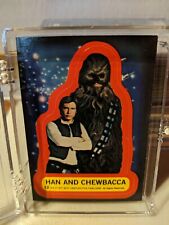 Vintage 1977 Topps Star Wars Series 2 Red Complete Sticker set (11) NM *Sharp*  picture