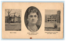 c1905s Miss Bessie Hill, Supt. Admin Building, Girls and Boys Home Postcard picture