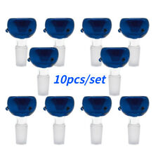 10pcs/set Blue 14mm Glass Bowl Male for Smoking Hookah Water Pipe Accessories picture