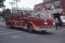 Manchester CT Ladder 2 1967 American LaFrance 100' Aerial - Fire Apparatus Slide picture
