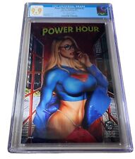 POWER HOUR PREVIEW 2 SUPERGIRL Rocha METAL Publisher Proof CGC 9.9 Graded Comic picture