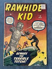 Rawhide Kid #22 1961 Atlas Marvel Comic Book Western Jack Kirby Cover GD/VG picture