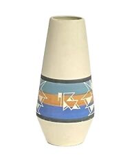 Sioux Native American Indian Pottery Vase Signed Marion Selwyn Jones SPRC 9.5” picture