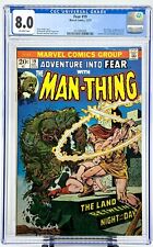 Adventure Into Fear 19 CGC 8.0 1st App Howard the Duck Marvel 1973 NEW CASE picture