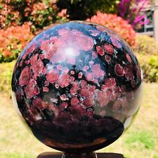 12.8LB Natural Beautiful  Fireworks ball Quartz Crystal Sphere Healing 1040 picture