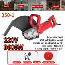 220V Electric Wall Chaser Grooving Machine 135mm Steel Concrete Cutting Slotting picture