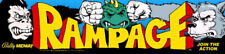 Rampage Arcade Marquee/Sign (Dedicated 27.5
