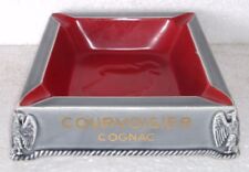 Vintage Ashtray Courvoisier Cognac Napoleon version Made in France by Orchies picture