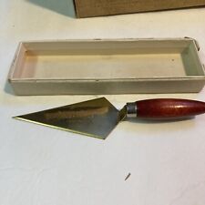 Vintage EMCO Supply Co Lansford PA Advertising Brass Trowel Letter Opener picture