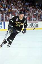 Minnesota North Stars Mike Modano 1993 2 Old Ice Hockey Photo picture