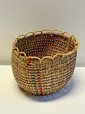 Original Native American Indian Hand Woven Basket; North Coast; 1910; Lot 22 picture