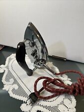 Vintage DURABILT Automatic Folding Travel Iron Works Well picture