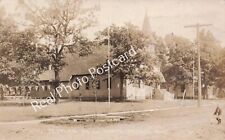 RPPC North Branch Minnesota Young Peoples Hall Vintage Real Photo MN Postcard picture