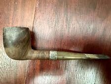 Vintage Peterson's Smoking Pipe W/ Sterling Silver Band - Used picture