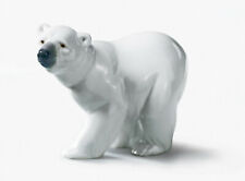 LLADRO ATTENTIVE POLAR BEAR #1207 BRAND NIB CUTE WHITE SNOW SAVE$$  picture
