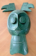 Vintage Wood Carved Tribal Mask picture