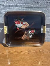 Vintage Lacquerware Tray Asian/oriental Design picture