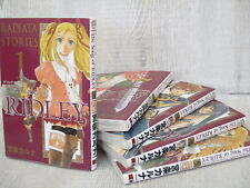 RADIATA STORIES Song of Ridley Manga Comic Complete Set 1-5 K. KUJO PS2 Book SE picture