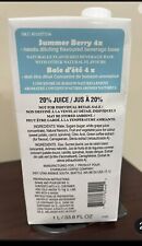 New Starbucks Summer Berry 4x Base Juice BB: 8-24 picture