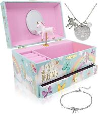 The Memory Building Unicorn Jewelry Box for Girls & Boys, Musical Jewelry Box picture