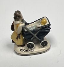 OLSZEWSKI HAND Signed OUT AND ABOUT 632-P 1982 Miniature BRONZE FIGURINE picture