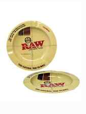 RAW Round Metal Ashtray Size  