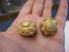 Vintage Monet Clip on Earrings #B46 picture