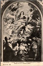 Vtg Antwerp Belgium L'Assomption de la Vierge P.P. Rubens Art Postcard picture